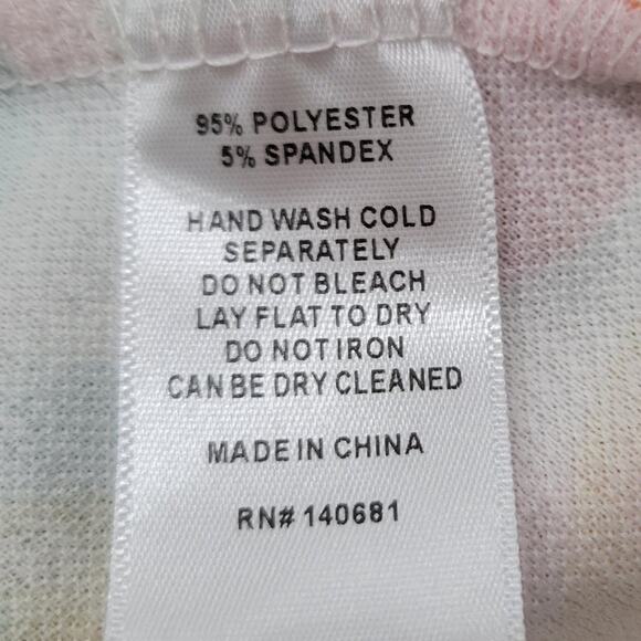 Unique Vintage Ivory Red Tomato Print Flare Dress Size 1X (16) - Picture 12 of 12